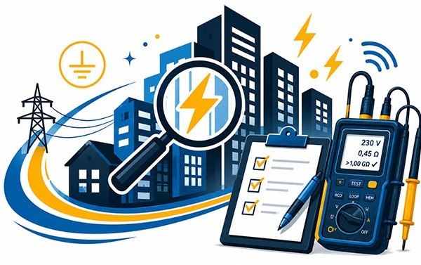 Pomiary elektryczne dla hal i magazynów Lipsk